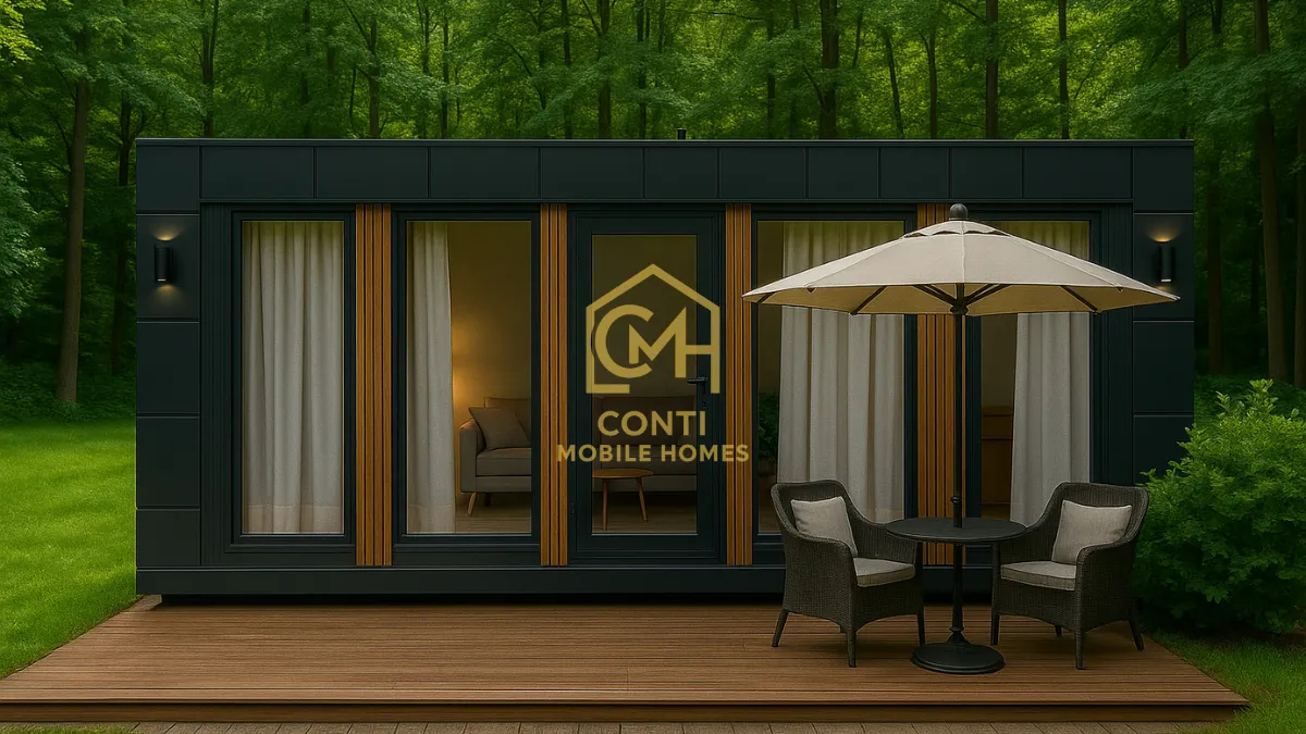 całoroczny kontener mieszkalny