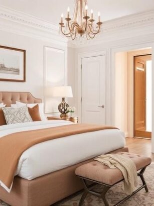 Sypialnia hotelowa we własnym domu – jak stworzyć elegancki klimat?